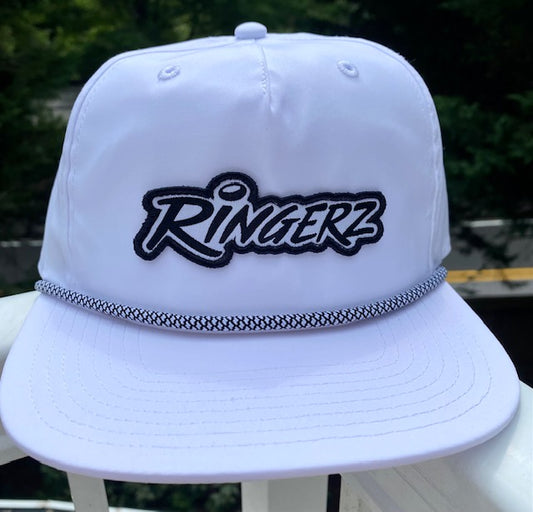 Ringerz Logo Hat (White & Black)
